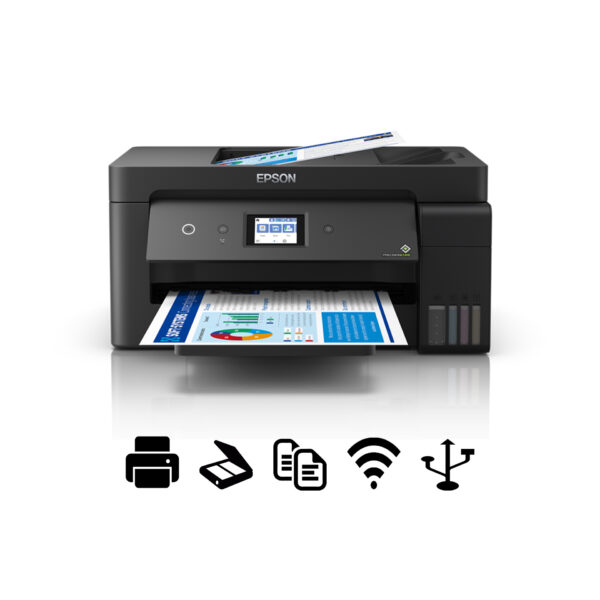 Impresora Epson L14150 A3+ Multifunción WiFi USB RED ADF DUPLEX