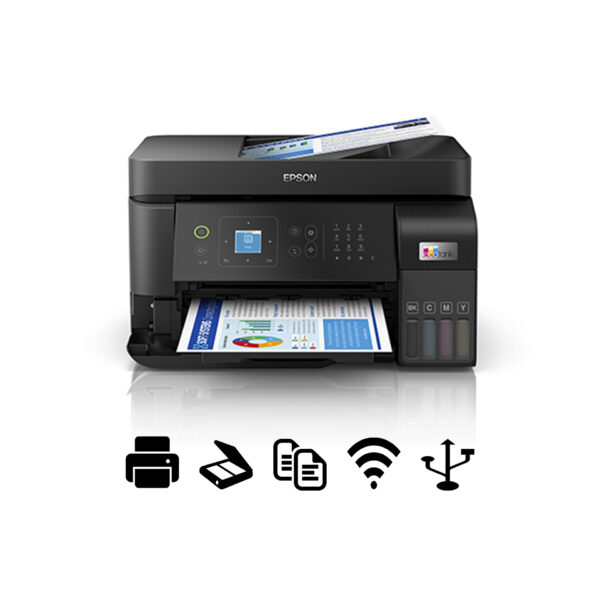 Impresora Epson L5590 Multifunción WiFi USB RED ADF