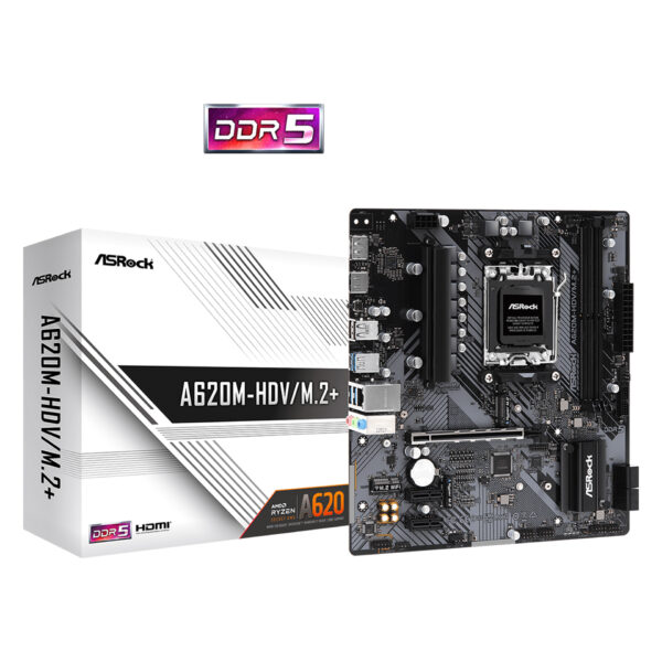 MB AsROCK A620M-HDV/M.2+ DDR5 AM5
