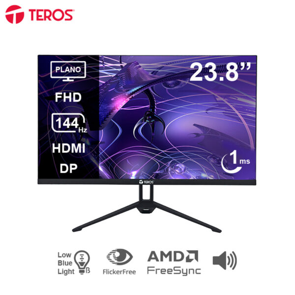 Monitor Teros 23.8" TE-2417S FHD IPS 144HZ 1MS HDMI DP SPEKEARS